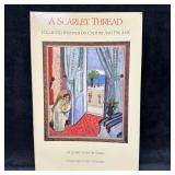 Softcover Book A Scarlet Thread Signed Personal In