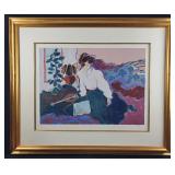 Limited Edition Signed Dufy Serigraph Musicienne