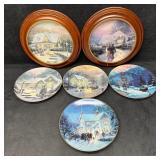 Thomas Kinkade Winter Cottage Holiday Scene Collec