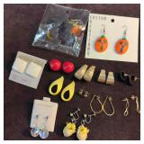 Collection of Vintage Costume Earring Set Lot of 1
