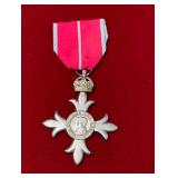 MBE Military Medal - King George VI