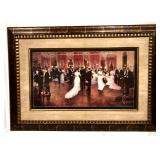 Framed Print Of "Evening Soiree" By Jean Beraud