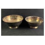 Vintage Silver Plated Footed Bowl Set Gorham