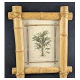 Framed Karen Davis Lees Palm Tree Print