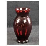 Anchor Hocking Old Royal Ruby Red Vase