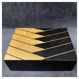 Dara International Black Lacquer Trinket Jewelry B