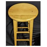 Wooden Counter 29" Stool