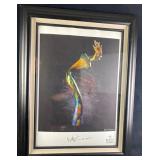 Kosta Boda Art Glass Kjell Engman Signed Print