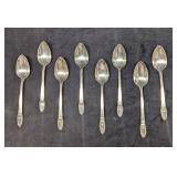 8 Vintage Rogers Bros First Love Spoons