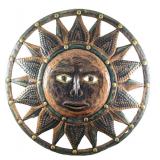 36 Inch Bronzed Sun from Heritage Galerie