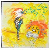 Original Acrylic Paint On Canvas IT