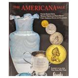The Americana Sale Auction Catalog Coins And Glass