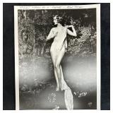 Analog Photo Print Hazel Forbes Ziegfeld Model Bla