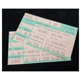 Vintage 1992 Michael Bolton Tickets