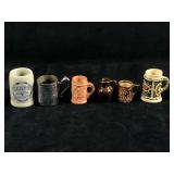 Vintage Lot Of Miniature Stone wear - Silver Plate