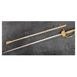 Antique Staff And Field Officer Presentation Sword