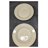 2 Vintage Fine China Homer Laughlin Large Bowls A