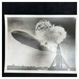 Hindenburg Disaster Analog Photo Print