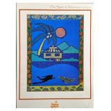 Signed Rogest The Spirit Of Adventure Print