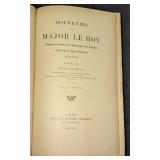 Souvenirs Du Major Le Roy 1767-1851 Hardcover