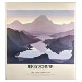 Artist Jerry Schurr New York Art Expo Poster 1980