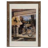 S&N Absolut Statehood: Wyoming Nancy Madura Print