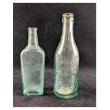 Antique Glass Drink Bottles