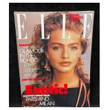 Vintage Elle Magazine UK October 1988 Michaela