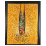 Chidi Kwubiri Original Framed Acrylic On Paper  X1