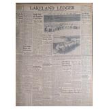 Vintage Bound Florida Lakeland Ledger April To Jun
