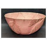 Fahrenheit CA Pottery Fern Leaf Bowl