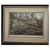 S&N Alan M. Hunt Watchful Rest Cheetah Print