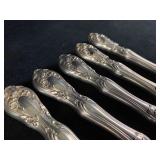 Chateau Rose by Alvin Sterling Silver Knives Set O