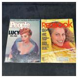 Vintage People Magazine 1989 Lucille Ball Tribute