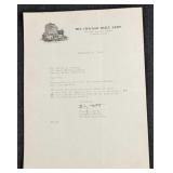 Vintage Signed Sterling North Chicago Daily News