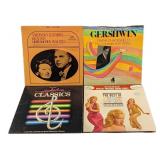 4 Vinyl LP Records Hooked On Classics Gershwin