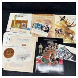 Mixed Lot US Commemorative Stamps Mint Set Postal