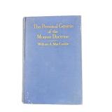 1923 The Personal Genesis Of The Monroe Doctrine