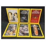 6 National Geographic Magazines 5 From the 90