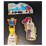 3 Absolut Vodka Peppar Advertising Art Pins / Broo