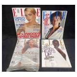 Four Vintage Elle Magazines  (FC3)