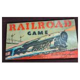 Vintage Milton Bradley Railroad Game 1940