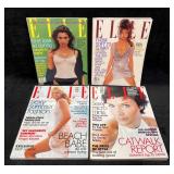 Four Vintage Elle Magazines From 1997 (2)