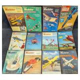 12 1960 & 1961 American Modeler Magazines