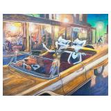 S&N Ivan Clarke "Outrageous Gossip" FramedGiclée