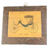 Vintage Wooden "Light Brett" Wood Sign