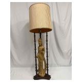 Quan Yin Asian Design Ceramic Resin Brass Metal Co