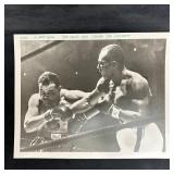 Boxing Action Analog Photograph Joe Louis and Jers