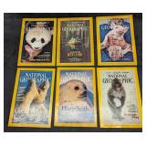 6 1990s 2000s National Geographic Magazines Q