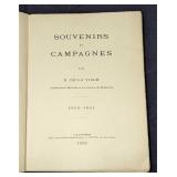 1908 Souvenirs Et Campagnes Par R. De La Ville